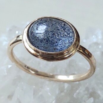 ラズライトinクォーツ＊14kgf ringの画像