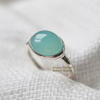 [water colorのカルセドニー]ringの画像