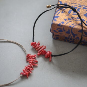 Coral  braceletの画像