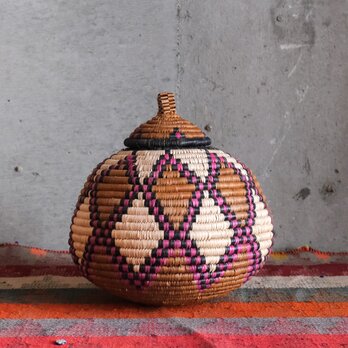 ズールーバスケット　Traditional Zulu Basketの画像