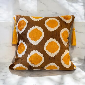 40cm シルクベルベットクッションカバー SILK VELVET CUSHION COVER SV40007の画像