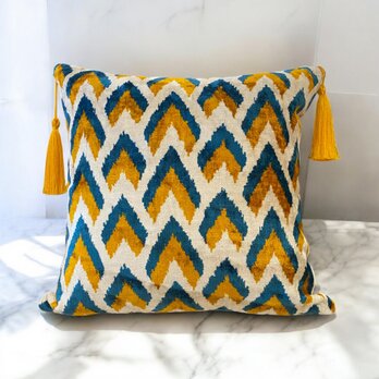 40cm シルクベルベットクッションカバー SILK VELVET CUSHION COVER SV40008の画像