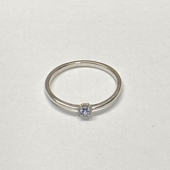 ベニトアイト,シルバーリング0.059ｃｔBENITOITEの画像