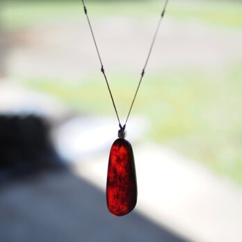 -Red burmite- pendantの画像