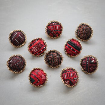 刺繍ブローチ（バローチ族）の画像