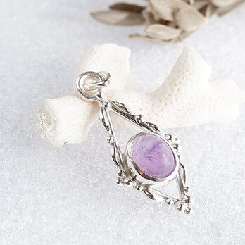 ～テネブレッセンス効果が面白い～　ハックマナイトのデザインペンダント　天然石アクセサリー　一点物