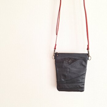 Patch  ポーチ・ポシェット　№1224　black