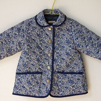 小花柄・キルトジャケット110