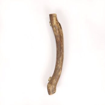 【温泉流木】曲がりから湾曲する太め流木のドアハンドル・手すり 木製 自然木 流木インテリア