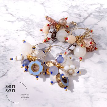 【イヤリング】bouquetの画像