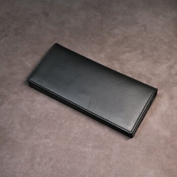 【スタンダード長財布】ネブラスカ ブラック EA-011の画像