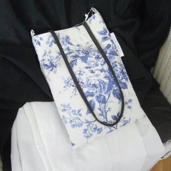 NavyRoses×綿麻  Sacoche