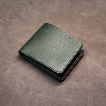 【インポケット二つ折り財布】ネブラスカ グリーン ED-014の画像