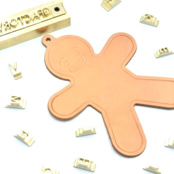 ピクト君【ネーム入れ】（ピクトグラムキーホルダー）の画像
