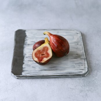 白化粧板皿の画像