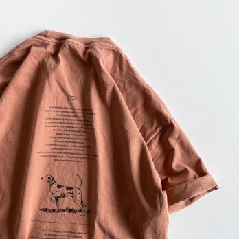 ″sheep dog″ヴィンテージライクTシャツ半袖Tシャツ / ベイクドオレンジの画像