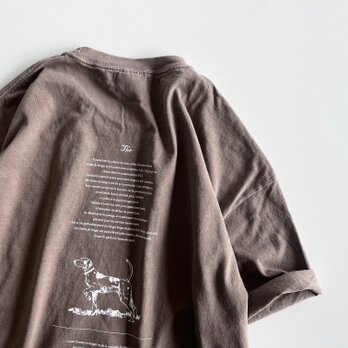 ″sheep dog″ヴィンテージライクTシャツ半袖Tシャツ /  モカの画像