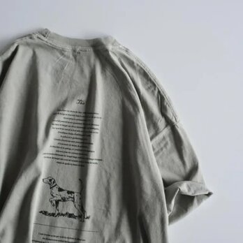″sheep dog″ヴィンテージライクTシャツ半袖Tシャツ /  サンドカーキの画像