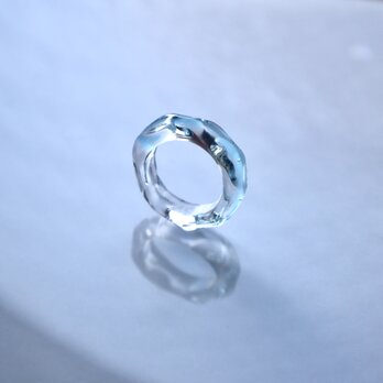 Sea ガラス リング glass ringの画像
