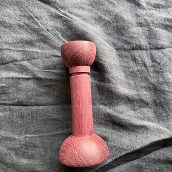 紡ぎ独楽用受け皿・独楽座  パープルハートの画像