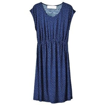 shirred one-piece dots patternの画像