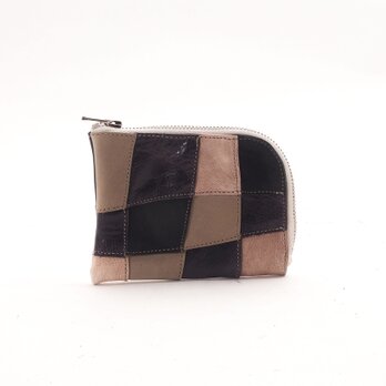 random leather wallet （Tsugi17）11×8/小銭入れ/L字/コンパクト/ミニ財布/WS001t17の画像