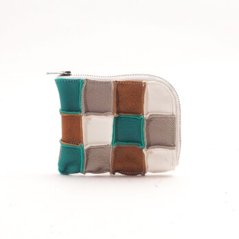 random leather wallet （Tsugi20）11×8/小銭入れ/L字/コンパクト/ミニ財布/WS001t20の画像