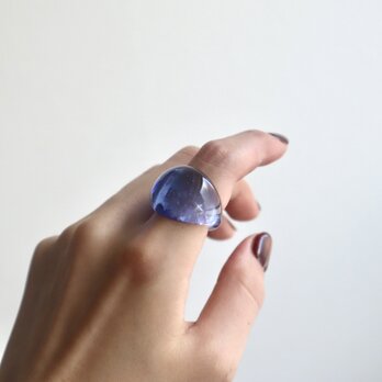 -sumire-  ガラス リング　glass ringの画像