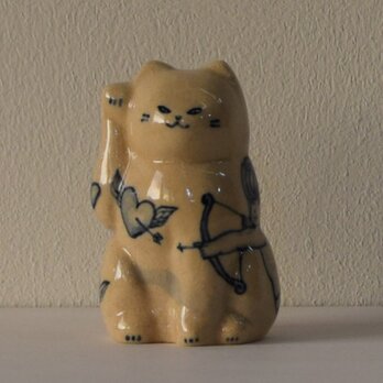 招き猫S　Angelの画像