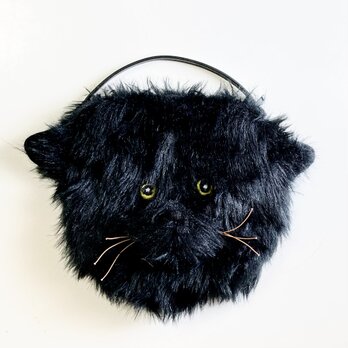 まもぐるみ　黒猫　黄色の眼　No.155の画像