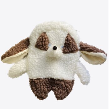 まもぐるみ　垂れ耳の犬　No.137