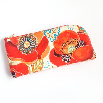 L字ファスナー長財布  Large Poppy ＊480＊の画像