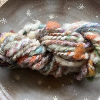 宵市の独楽糸「うらにわ」(濃色)S撚り①