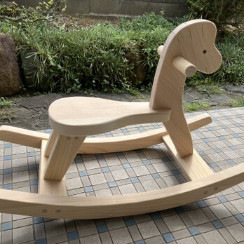 木馬（ひのき）小の画像