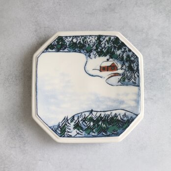 ARABIA×FINNAIR / Helja ヘルヤ WINTER 陶板 NO.5429の画像
