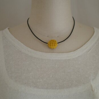 Smocking・pendant（中）きいろ