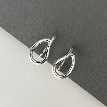 nuance drop イヤリング　silver950 痛くなりにくいの画像