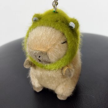 ぬいぐるみ☆キーホルダー☆カピバラ☆カエル