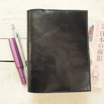 本革しんなり厚いシボあり　厚くても大丈夫　Ａ６/文庫本カバー/ほぼ日レギュラーの画像