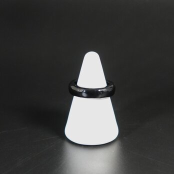 Urushi Ring  - Kuro  003　 17号の画像