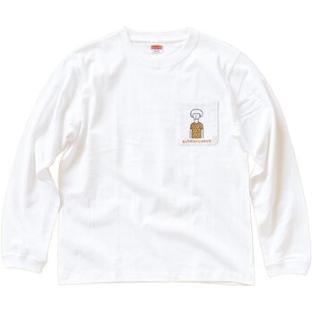長袖 ポケット付 Tシャツ 『ヒョウガラ』 男女兼用 ロンT 豹柄の画像