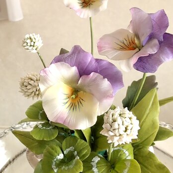 ☆クレイフラワー作品（花摘みー8）☆の画像