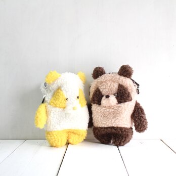 ハンドメイド／作家ひつじのぬいぐるみ テディベア ももいろのテディベアが生まれました🫧 本当は夏のクラフト
