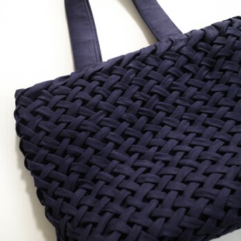 Smocking刺繍のトートバッグの画像