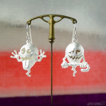 おばけのピアス / Ghost Earring 2024ハロウィン aの画像
