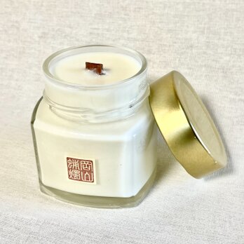 《シダーウッド》アロマキャンドル大 -100% natural- Cedarwoodの画像