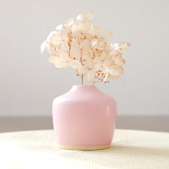 桜花釉の一輪挿しの画像