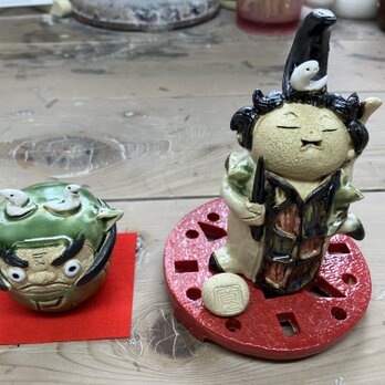 十二神将と巳ダルマの画像