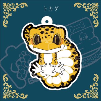 アンブレラマーカー【トカゲ】傘、ペットボトル、チャームにも！の画像