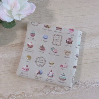 New*サニタリーポーチ*サニタリーケース*YUWAマカロン*カフェオレブラウン*秋色の画像